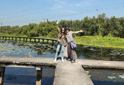 Tour du lịch sinh thái làng chài nổi Tân Lập trong ngày (ảnh 3)
