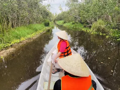Tour du lịch sinh thái làng chài nổi Tân Lập trong ngày (ảnh 5)