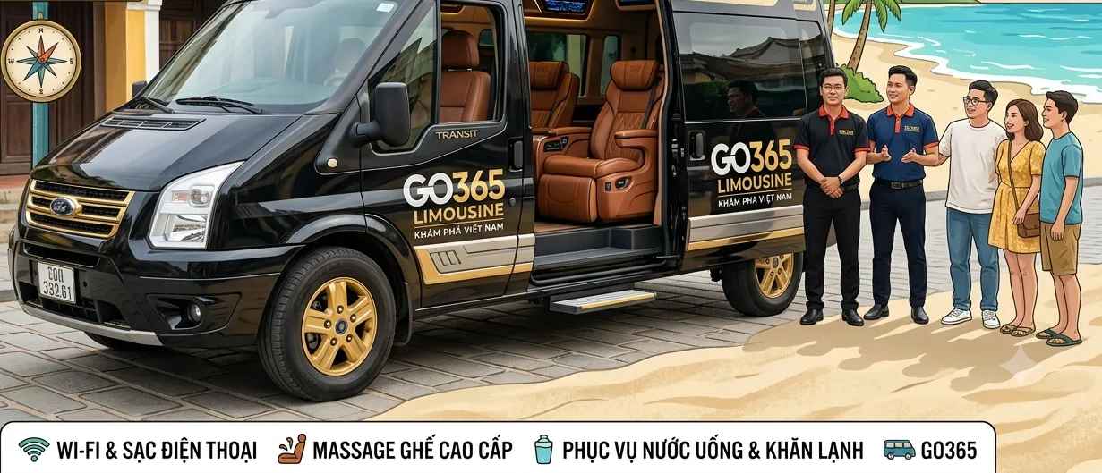 峴港–順化拼車小巴 vs 包車 – Go365