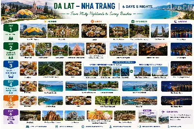 TOUR ĐÀ LẠT - NHA TRANG 6N5Đ (ảnh 5)