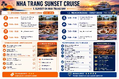 HÀNH TRÌNH NGẮM HOÀNG HÔN TRÊN DU THUYỀN NHA TRANG (ảnh 4)
