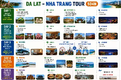 TOUR ĐÀ LẠT ĐI ĐẾN NHA TRANG 5D4N (ảnh 5)
