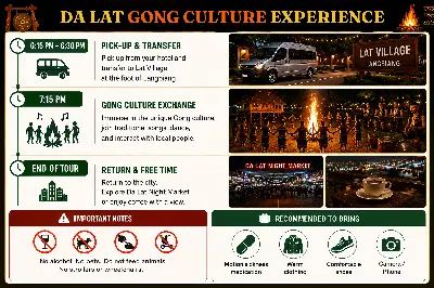 TOUR ĐÀ LẠT GIAO LƯU VĂN HÓA CỒNG CHIÊNG (ảnh 5)