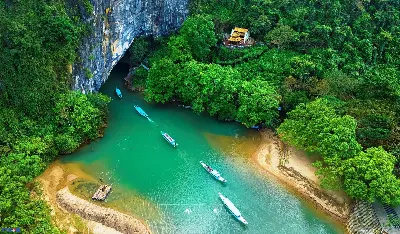 ĐẠP XE KHÁM PHÁ ĐỘNG PHONG NHA - SÔNG CHÀY HANG