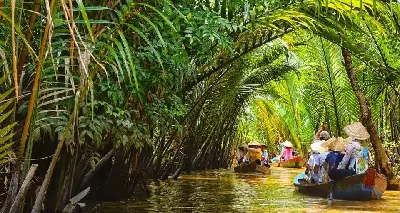 TOUR ĐỒNG BẰNG SÔNG MEKONG – ĐẢO CÁI BÈ & TÂN PHONG (ảnh 2)