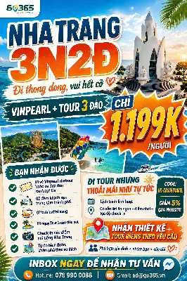 COMBO NHA TRANG 3 NGÀY 2 ĐÊM (ảnh 2)