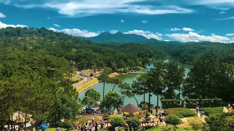 Phong cảnh Đà Lạt điểm đến tuyến vé xe Nha Trang