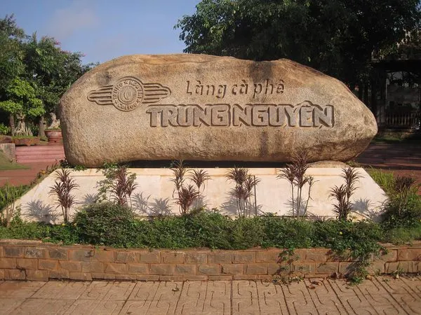 Làng cà phê Trung Nguyên ở thành phố Buôn Ma Thuột, Đắk Lắk