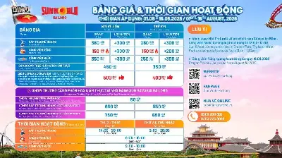 Vé Vào Cửa Sun World Hạ Long 2026 | Việt Nam (ảnh 2)