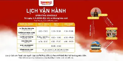 Vé Cáp Treo Sun World Núi Bà Đen Tây Ninh 2026 (ảnh 2)
