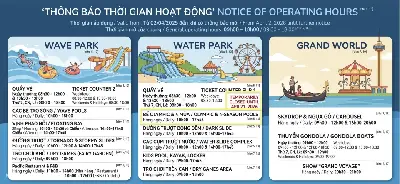 VinWonders Hà Nội: Vé Công Viên Sóng & Công Viên Nước 2026 (ảnh 3)