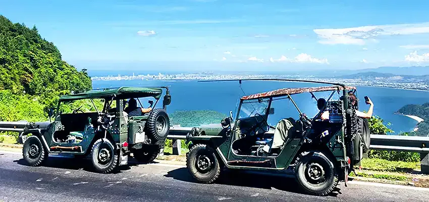 Tour Xe Jeep Di Sản Đà Nẵng – Huế Qua Đèo Hải Vân — Đà Nẵng — Đèo Hải Vân — Lăng Cô — Huế, Việt Nam